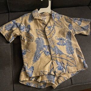 Target Kids Matching Set - Tan and Blue